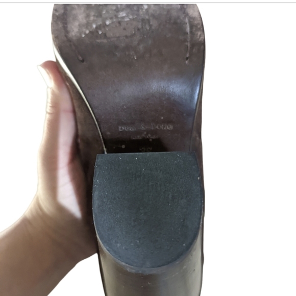 Rag & Bone Size 6 Brown harrow Suede Ankle Boots - Picture 4 of 8